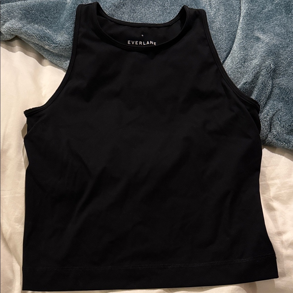 Everlane Black Cropped Exercise - Picture 4 of 5